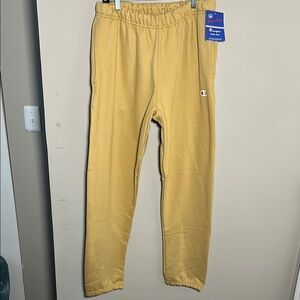 Champion New camel tan reverse weave sweatpants